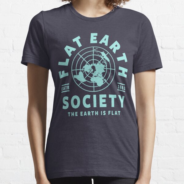 Flat Earth Conspiracy Theory Society Earther Truth Vintage design T-shirt 2021