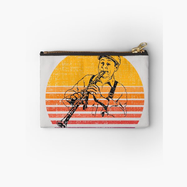 Item preview, Vintage Retro Clarinet Player Clarinetist Marching Band Gift designed and sold by mrsmitful.