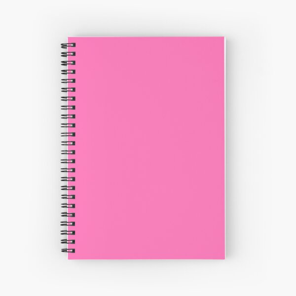 Hot Pink Spiral Notebook