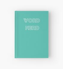Word Nerd Hardcover Journal