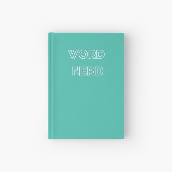 Word Nerd Hardcover Journal