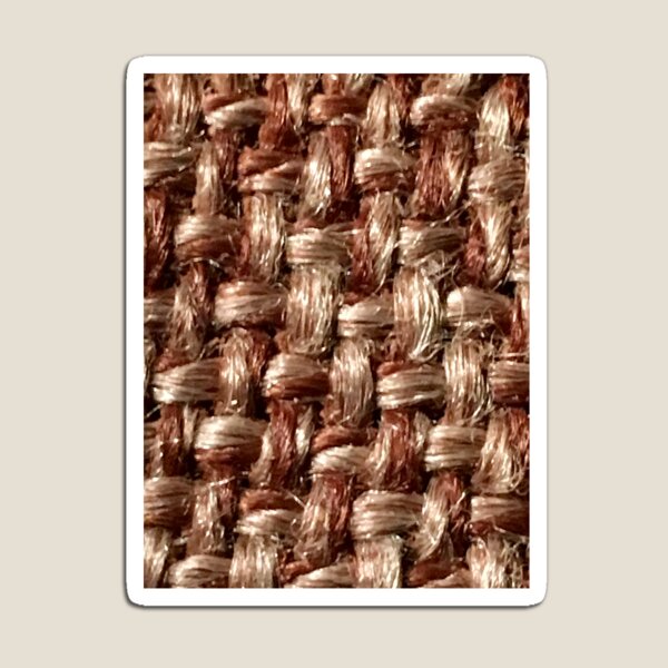 Natural Woven Fibers Magnet