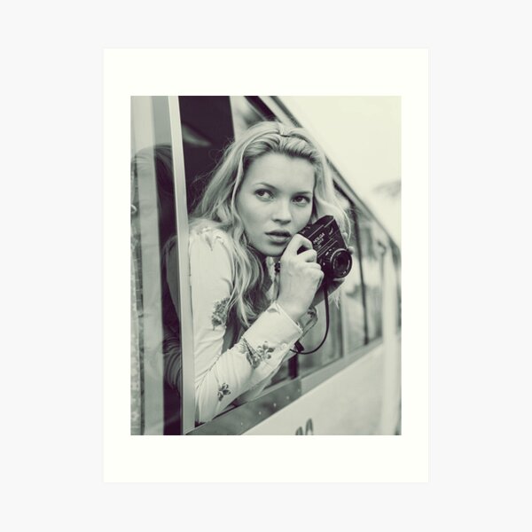 Kate Moss Art Print