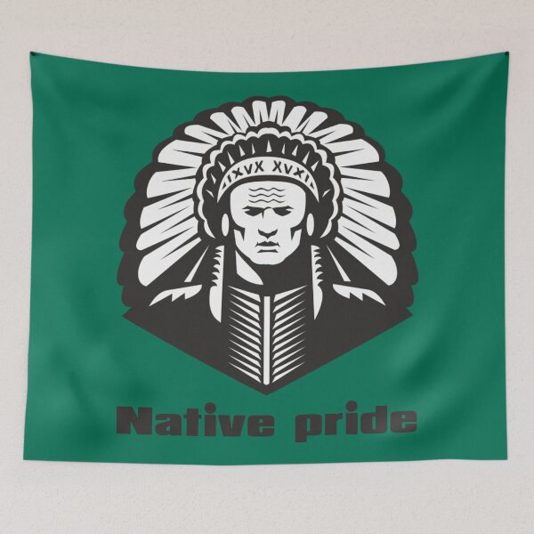 Item preview, native pride apache sioux sitting bull designed and sold by untagged-shop.