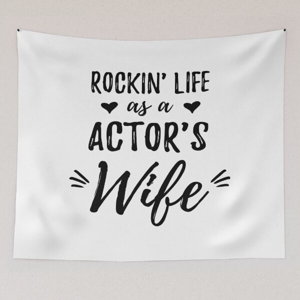 Item preview, Womens Rockin' Life as a Actor's Wife Shirt Artist Wife Tee Gift designed and sold by Anumber1.