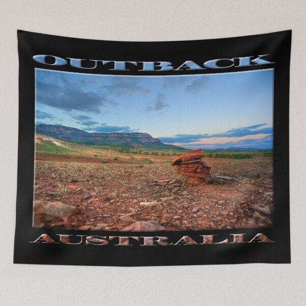 Item preview, Rawnsley Bluff (poster on black) designed and sold by Ray's Photos & Art.