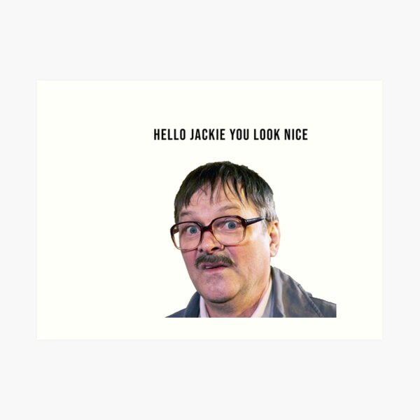 Jim Friday Night Dinner Art Print