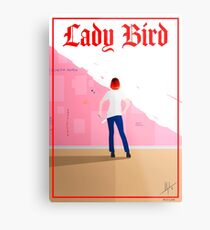 Lady Bird Poster Metal Print