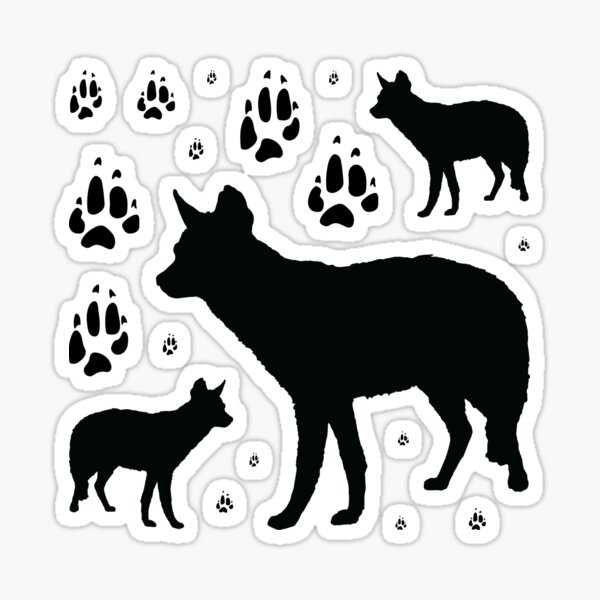 Aardwolf Sticker