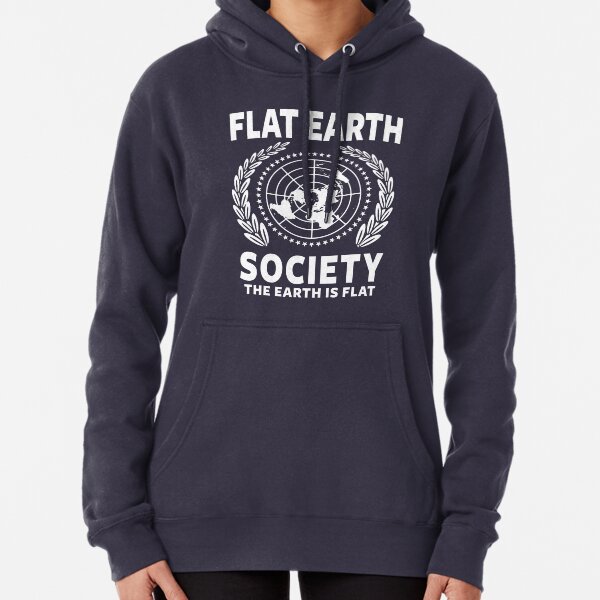 Flat Earth Shirt Day Shirt Decal Flat Earther Blend Hoodie