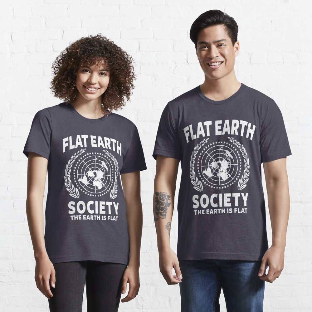 flat earth shirt