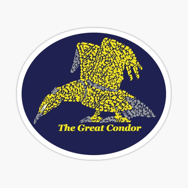 The Great Condor in "The Mysterious Cities of Gold" Sticker