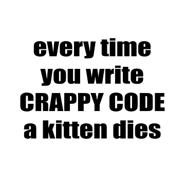 Artwork thumbnail, CRAPPY CODE by KeepOnCoding