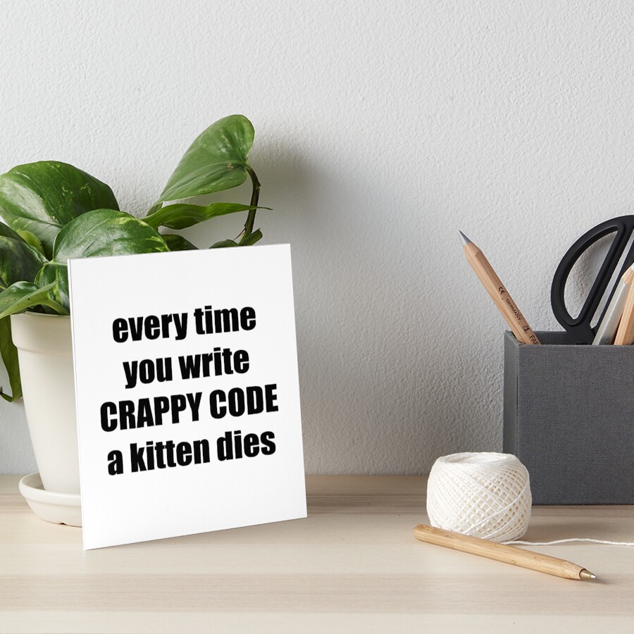 Item preview, Art Board Print designed and sold by KeepOnCoding.