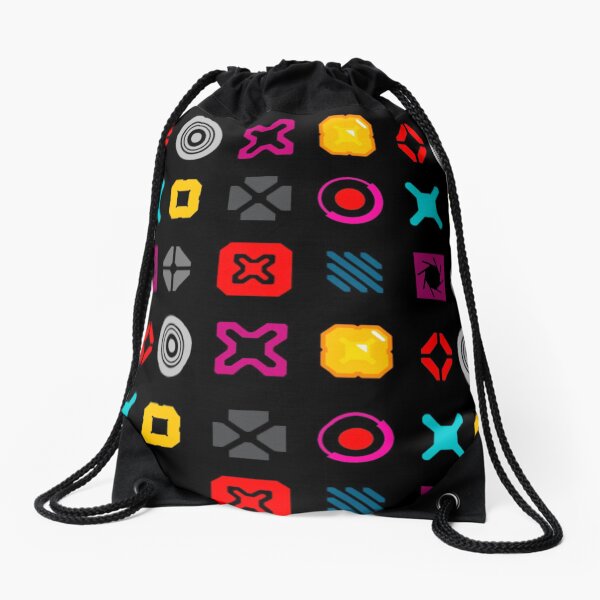 N++ Pattern Duvet Cover Drawstring Bag