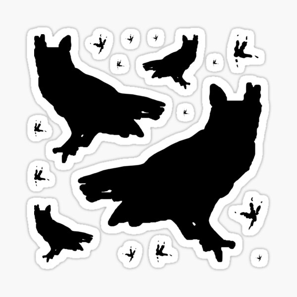 Great Horned Owl Sticker