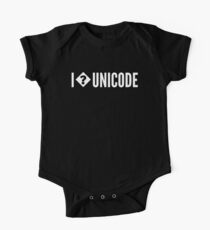 I love Unicode programmer humor One Piece - Short Sleeve