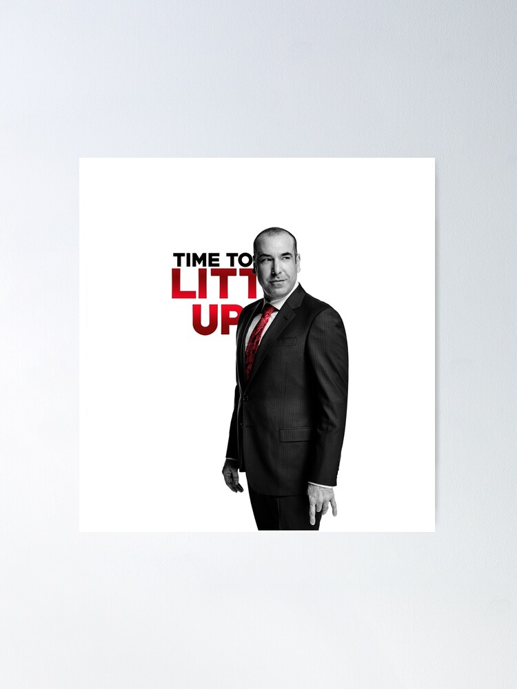 Louis Litt Quote Suits Poster for Sale by missskyrat