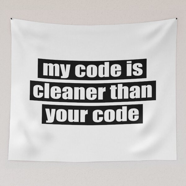 Item preview, My code is cleaner designed and sold by KeepOnCoding.