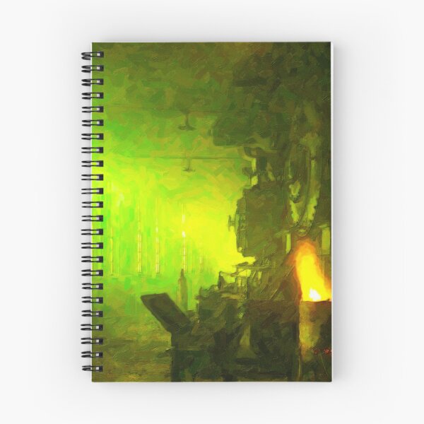 Item preview, Roundhouse Morning designed and sold by Chuck Mountain Poster Art.