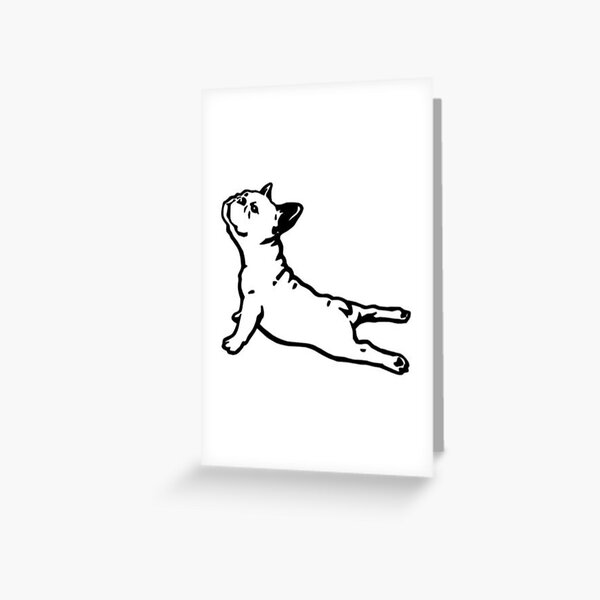 Item preview, Yoga French Bulldog designed and sold by Bookquotes123.