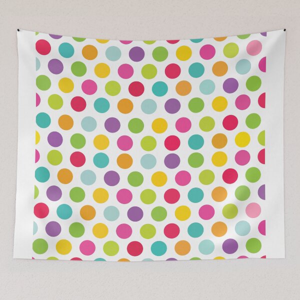 Item preview, Multicolored Polka Dots designed and sold by Clickcreations.