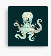 All Around The World Canvas Print