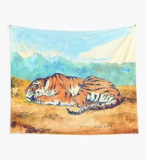 Eugene Delacroix Royal Tiger Wall Tapestry