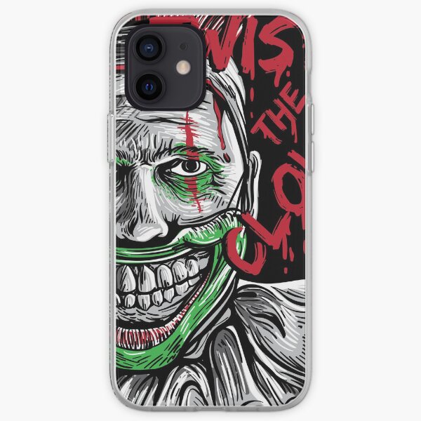 Twisty the clown American story horror Halloween iPhone Soft Case