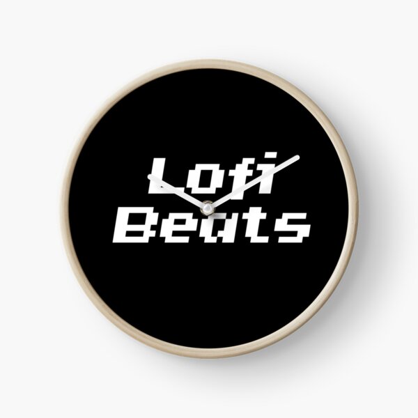 Lofi Beats Clock For Sale By Elmonbro Redbubble