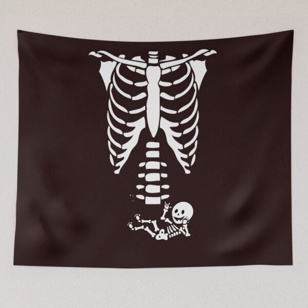 Item preview, MATERNITY - SKELETON HALLOWEEN COSTUME With BABY designed and sold by Tim Forder.