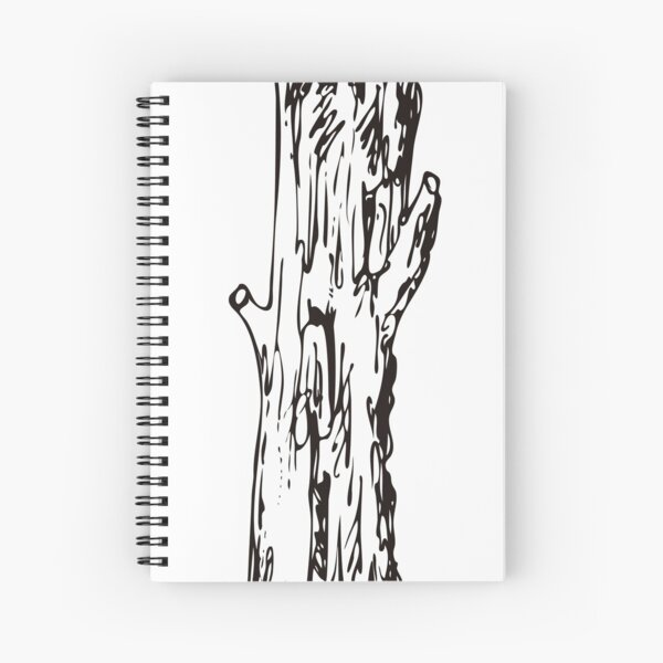 Item preview, Tree log with old bark sketchy drawing designed and sold by ksanask.