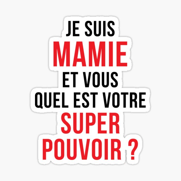 Aperçu de l'œuvre Mamie / Grand-Mère créée et vendue par Z00l.