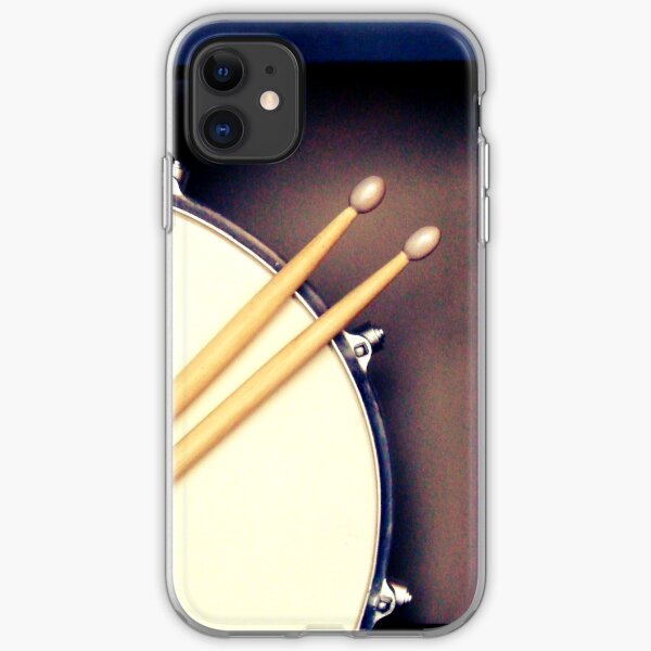 Drums, Drum stickers iPhone Soft Case