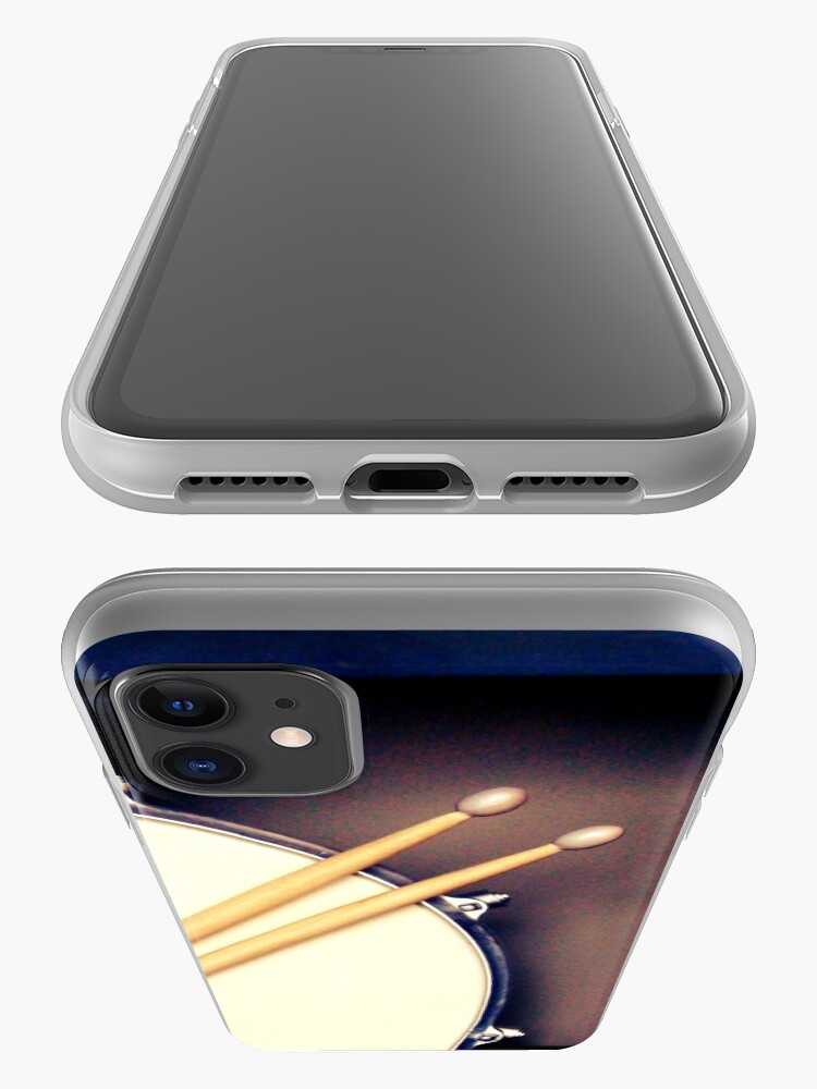 Alternate view of Drums, Drum stickers iPhone Case & Cover