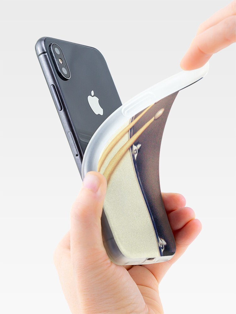 Alternate view of Drums, Drum stickers iPhone Case & Cover