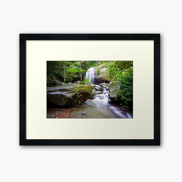 Serenity Falls Framed Art Print