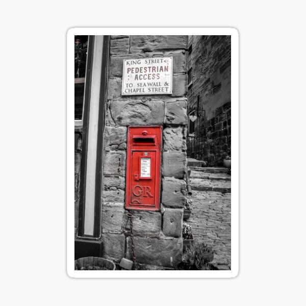 POST BOX" Sticker for Sale by lindaully Redbubble
