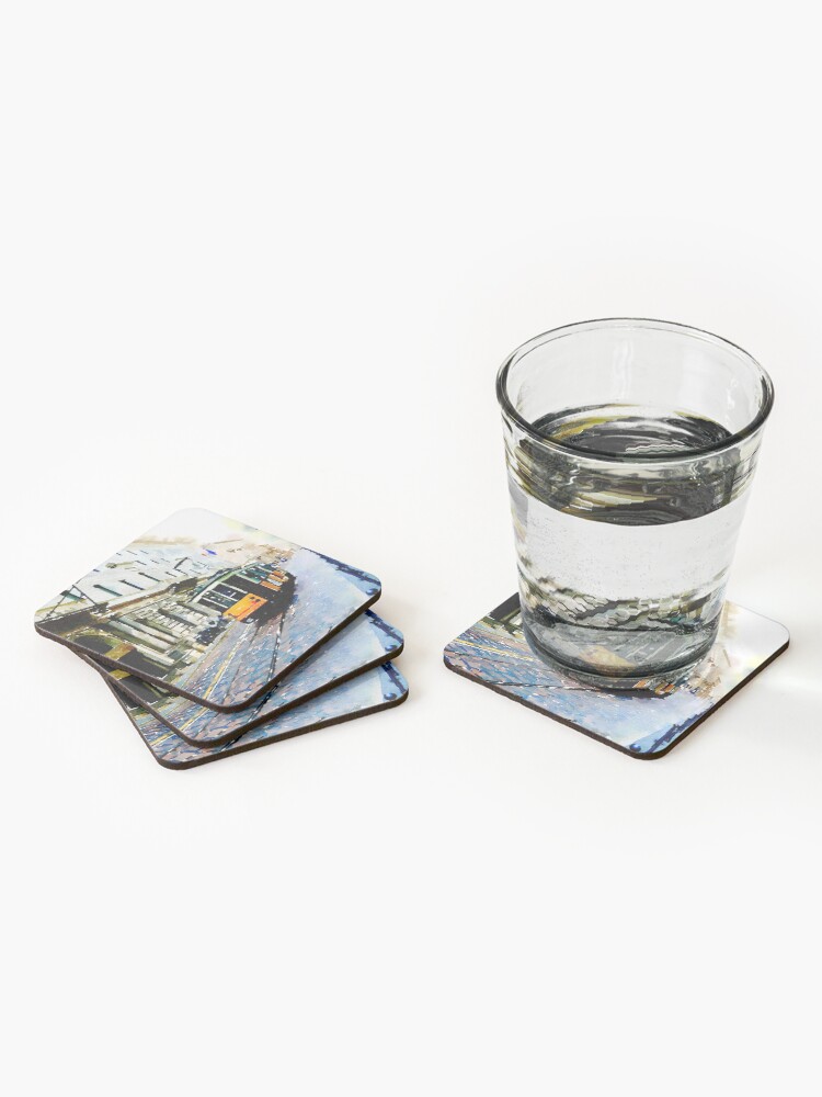 Alternate view of Memories of Milan Coasters (Set of 4)