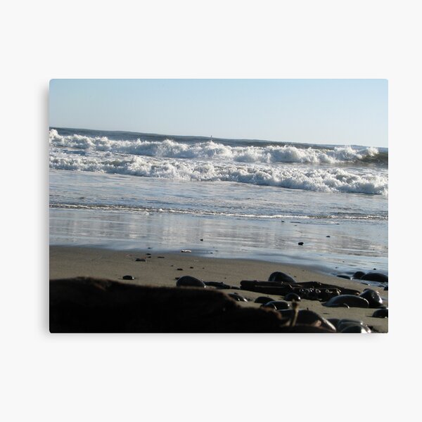 Pebbles to the Beach Canvas Print