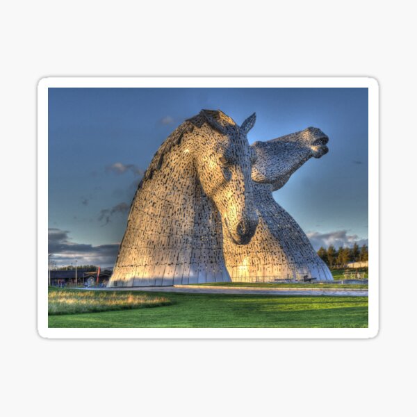 The Kelpies, Helix Park , Falkirk Sticker