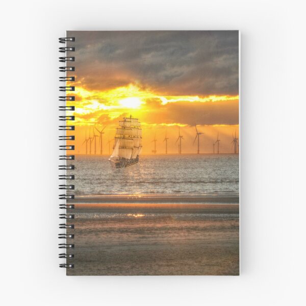 Item preview, tall ship in the sunset designed and sold by suzydoodle.