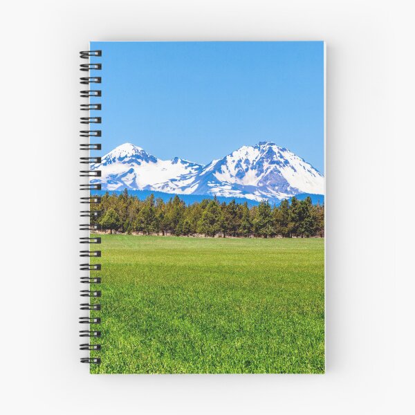 Item preview, Scenic Three Sisters Mountains and the grassy knoll designed and sold by DAM Creative ⭐⭐⭐⭐⭐.