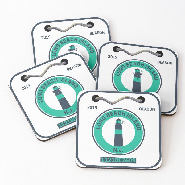 Item preview, Long Beach Island New Jersey Beach Badge designed and sold by fearcity.