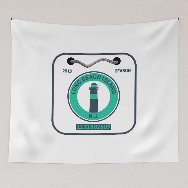 Item preview, Long Beach Island New Jersey Beach Badge designed and sold by fearcity.
