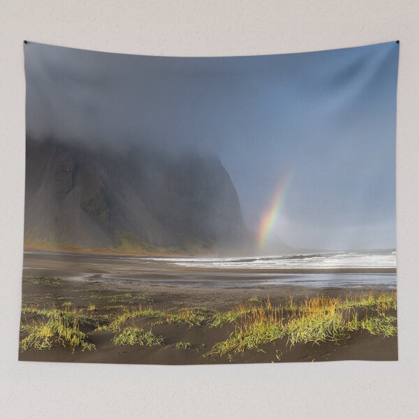 Item preview, Rainbow in Vestrahorn - Iceland designed and sold by Mattia  Bicchi.