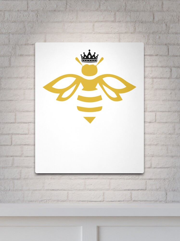 Queen B - Queen Bee With a Crown T shirt | Poster