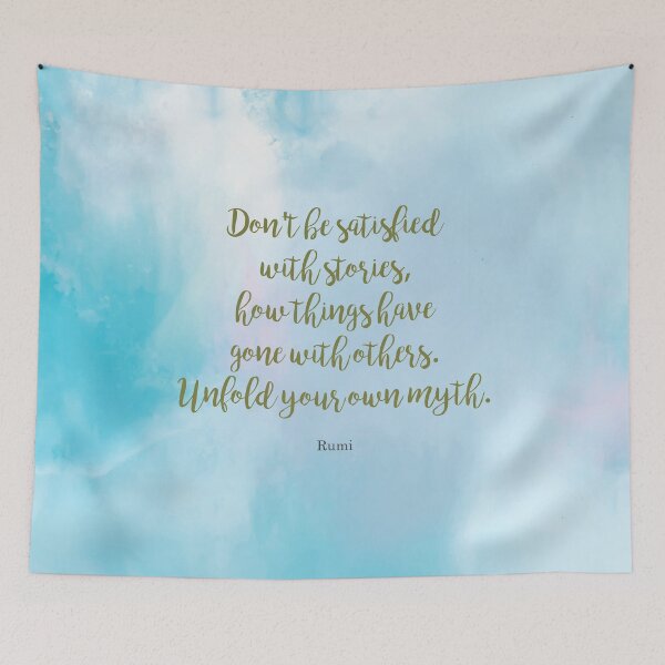 Item preview, Unfold your own myth. - Rumi designed and sold by StudioCitrine.