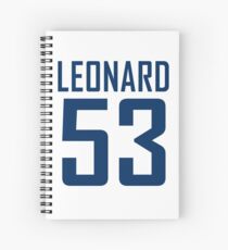 LEONARD 53 Spiral Notebook