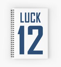 LUCK 12 Spiral Notebook